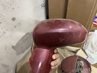 Honda city idsi rearview and side mirror
