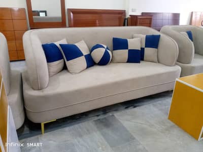 c design sofa set fully molty foam and original boklay fabric