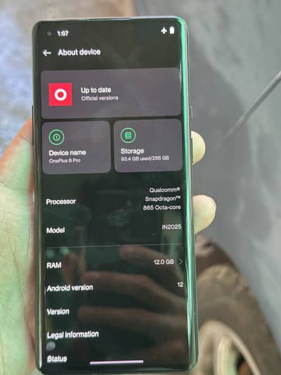 One Plus 8Pro 12GB 256GB Fresh Mobile
