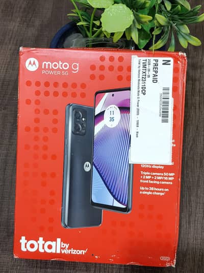 G POWER 5G 2023 BOX PACK, 4/128GB NON PTA