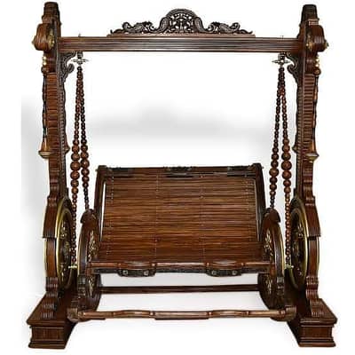 Premium chinioti indoor wooden swing
