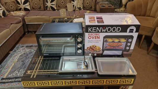 kenwood 25L Electric Baking Oven With Double Tray, Air Fryer, Blender