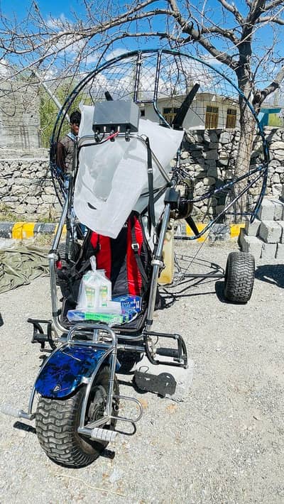 paramotor glider trike