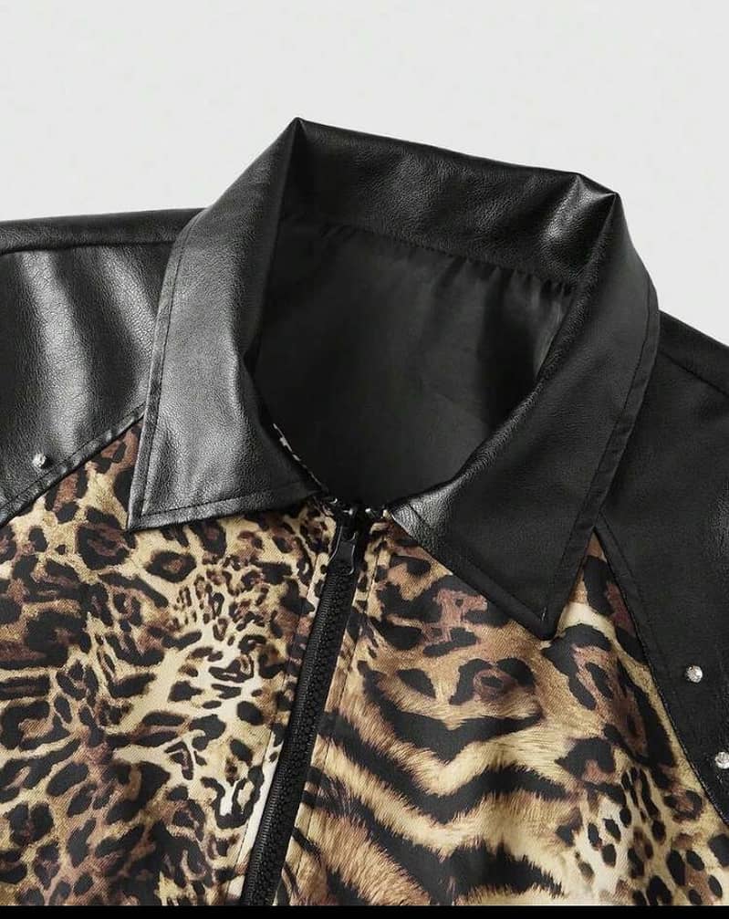 Leopard cheetah print jacket 2