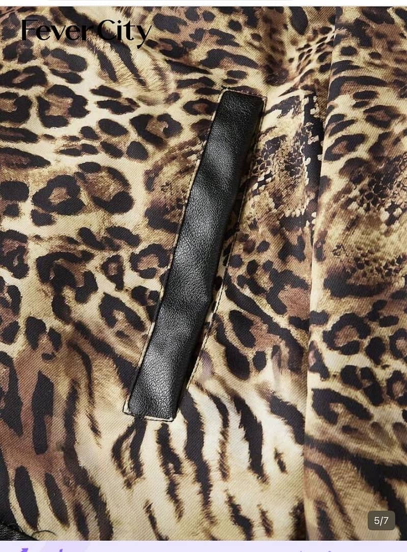 Leopard cheetah print jacket 3