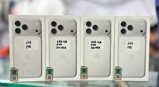 iPhone 17 Pro Max – 256GB | PTA Approved | Box Pack