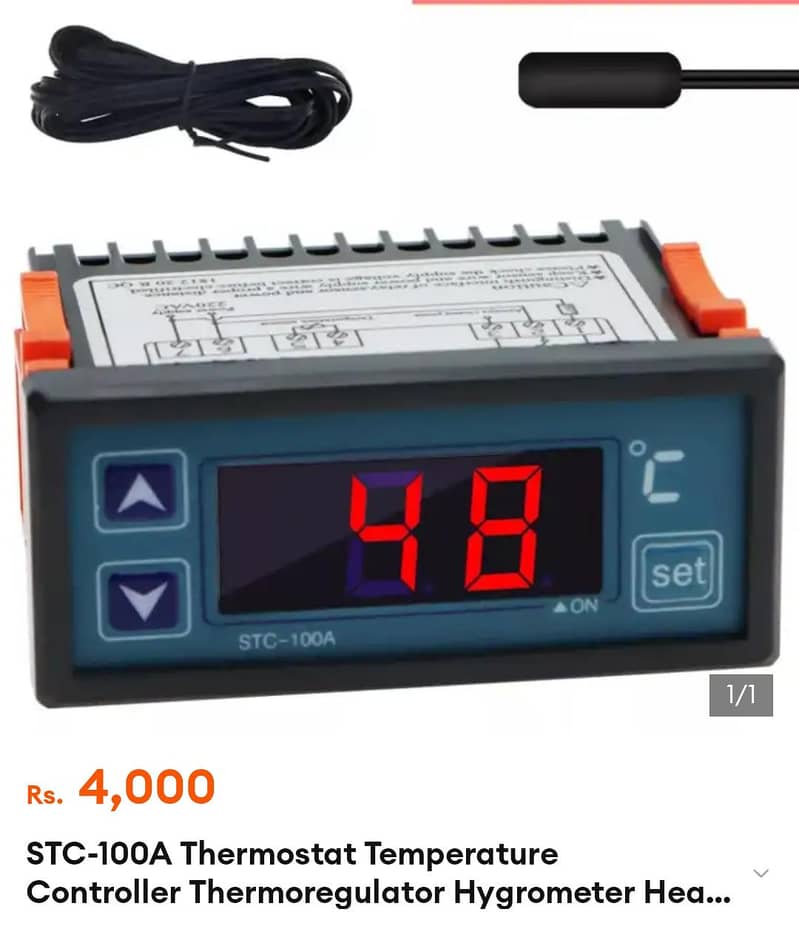 Temperature controller STC 100A 0