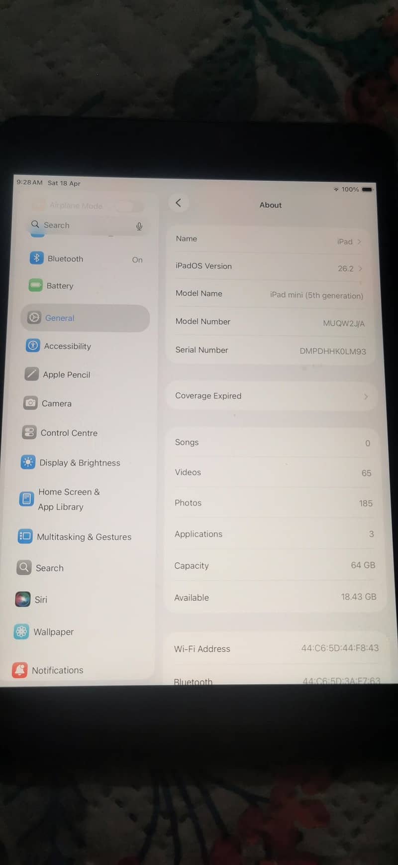 ipad mini 5 2