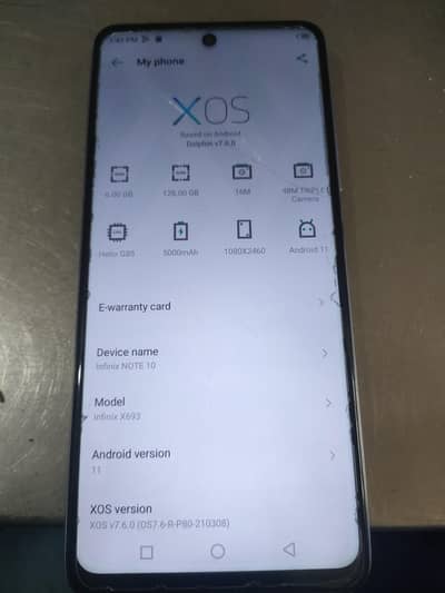 Infinix note 10
