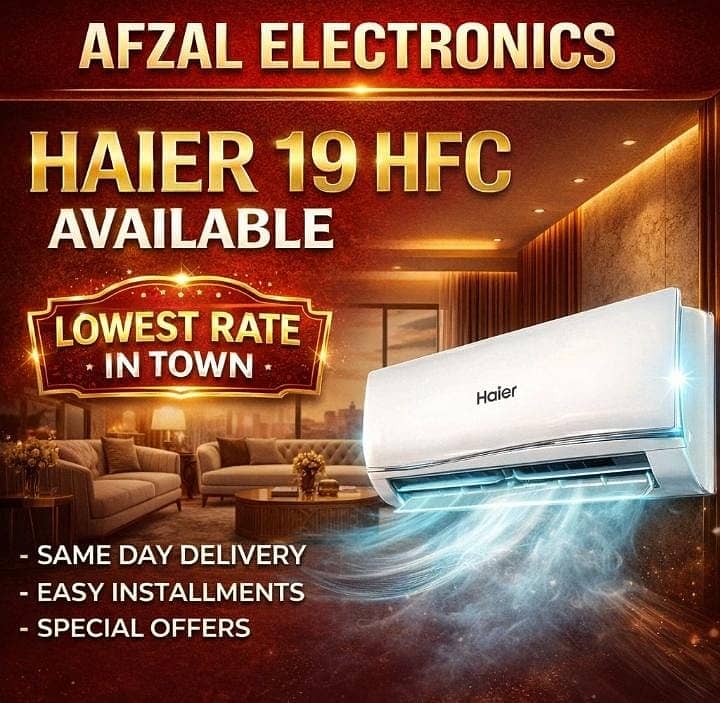 Haier 19HFC / Air Conditioner/ Available on Installment - Air ...