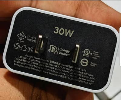 pixel Orignal 30watt charger with cable pure copper c to c