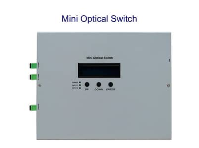 Mini Optical Switch 1+1 (2×1) | Auto Protection | Fiber Network Device