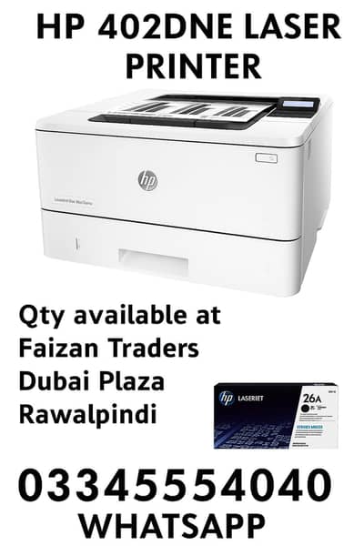 Hp laser printer 402DNE / DW