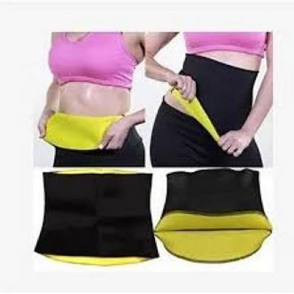 Hot Shapper Slimming Belt for Men and Women – Neotex Thermal Sweat Belt for Hips, Belly, Back Support