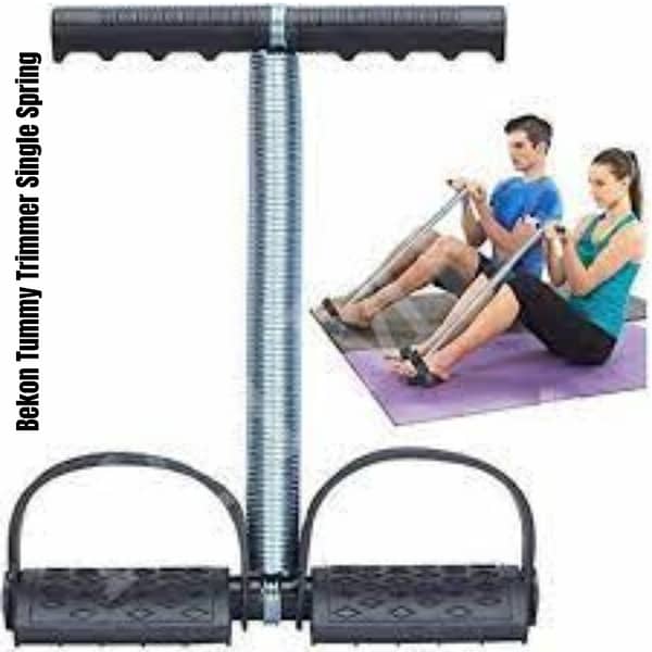 Bekon Single Spring Tummy Trimmer & Twister Plate Disc – High-Quality Weight Loss Machine for Home Gym