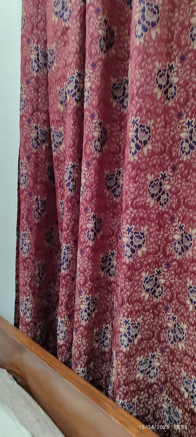 Bedroom 2 pcs  curtains  of fine fabric  of one room  for Negotiasale.