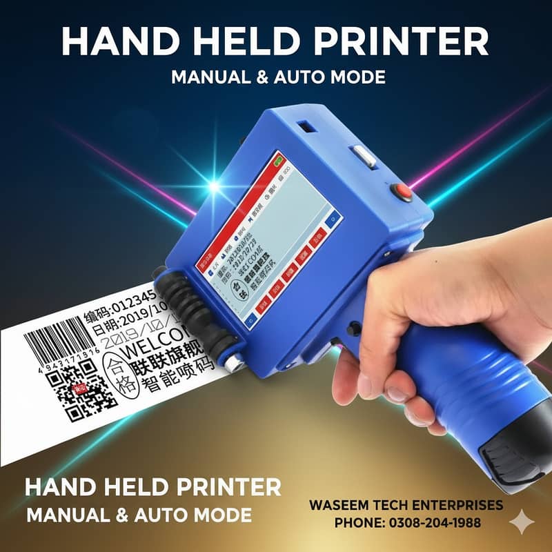 Thermal Printer/Mini digital printer/Inkjet Printer/Barcode scannar 6