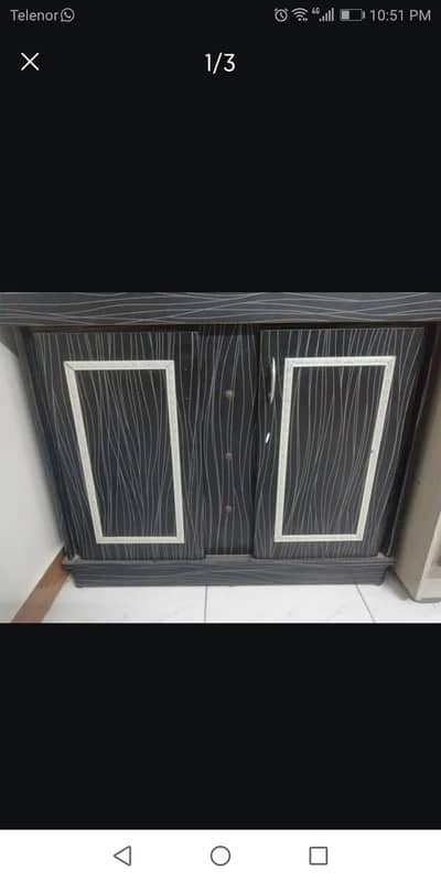 Cupboard for sale black