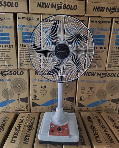 12 volt AC/DC auto charging fan/ Rechargeable