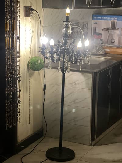 Floor lamp chandelier