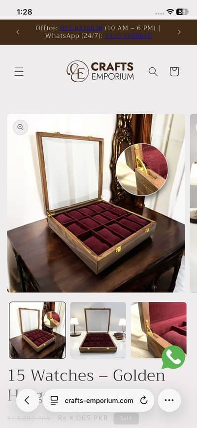 Show case for sale