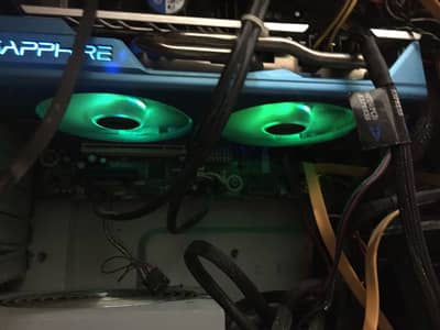 Gaming pc core i7 3gen with amd sapphire nitro plus rx 580 8gb