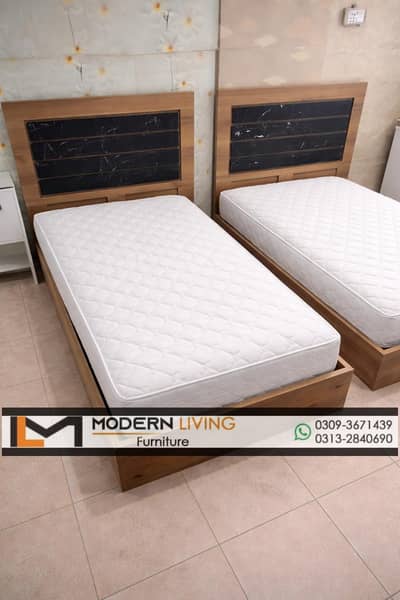 Single 2 Beds Best Quality In Your Choice Colours