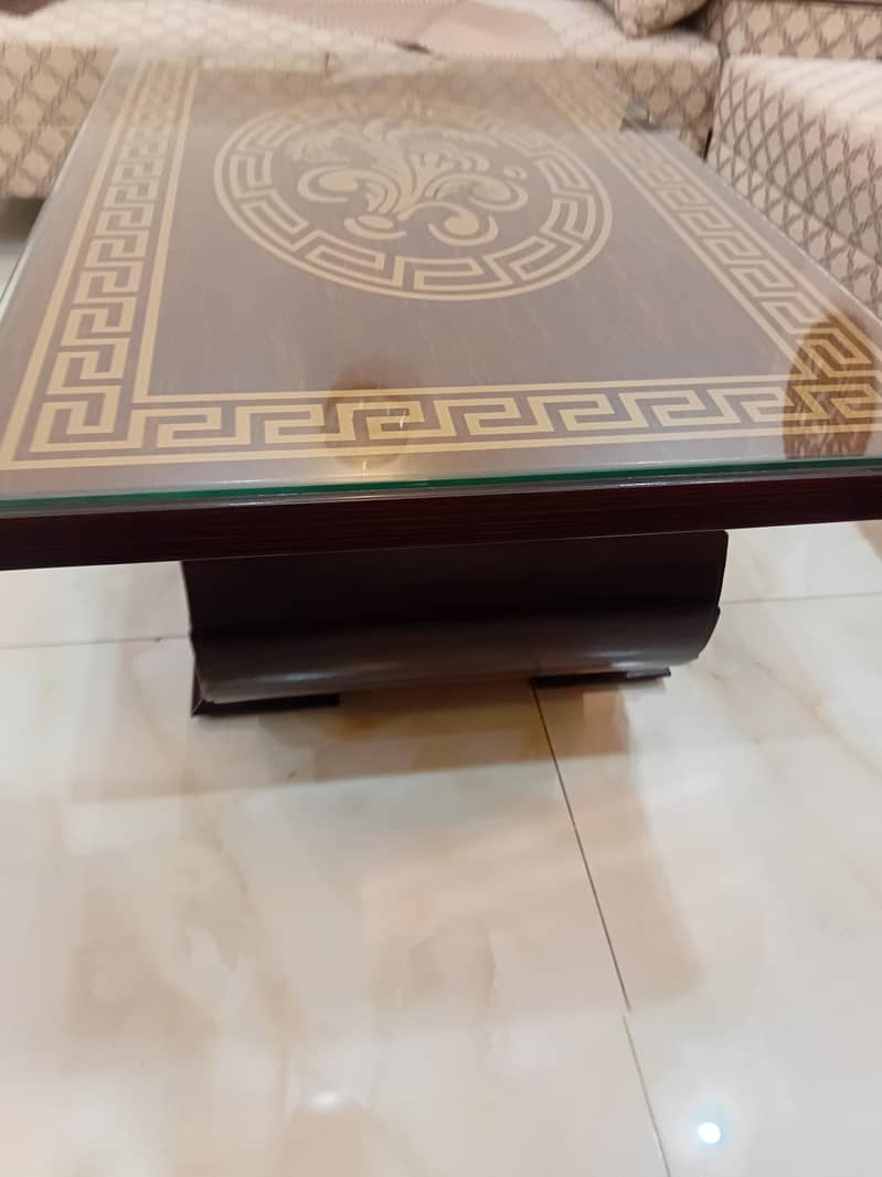 Dining center table versace 2