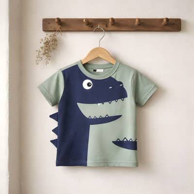 Zenvy Kids & Luxe| Imported Kids Premium Ringer T-Shirts - Soft Cotton