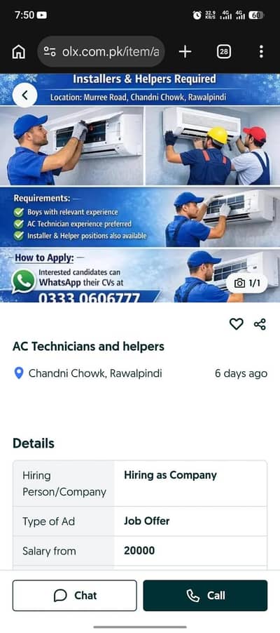Ac technicians