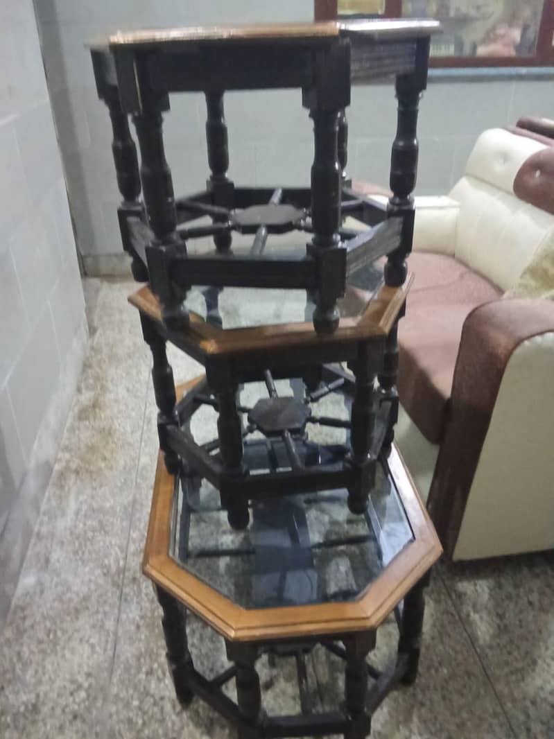 Table set, glass table set 2