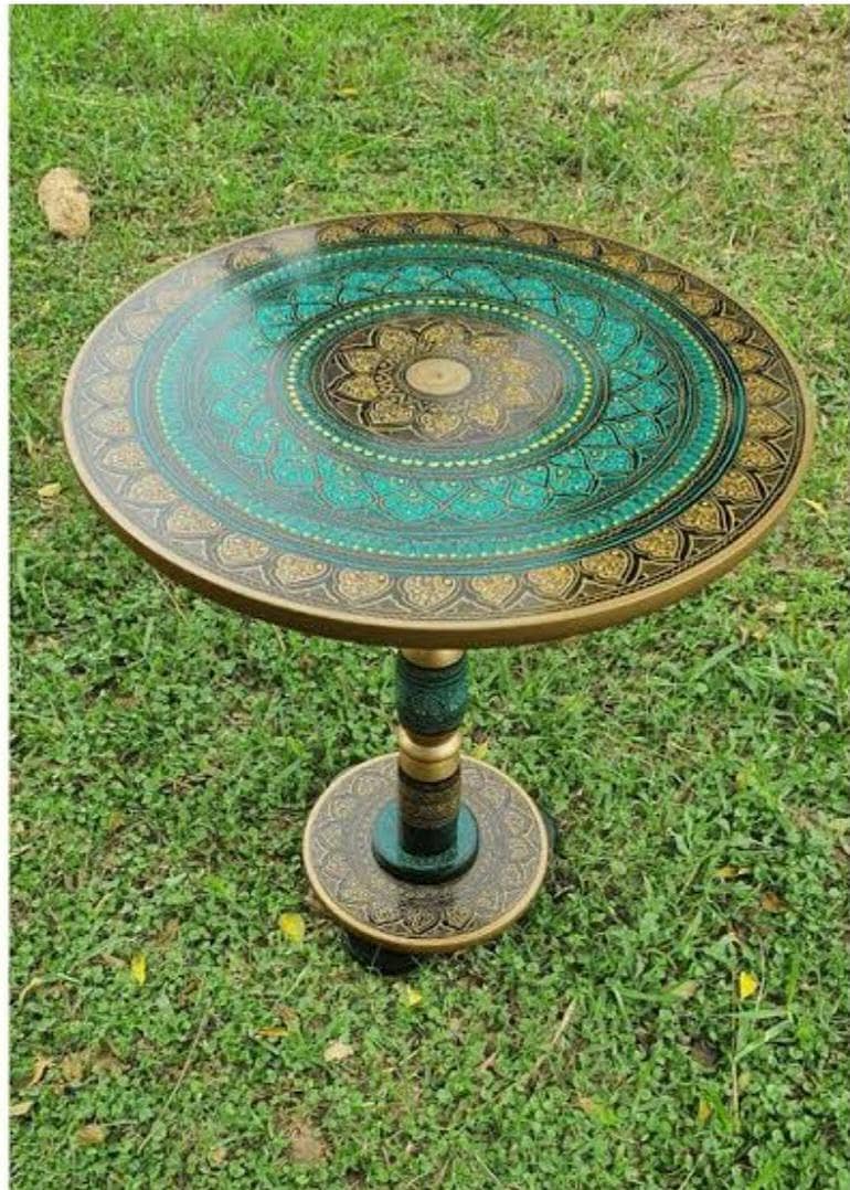 Coffee Hand Painted table 1