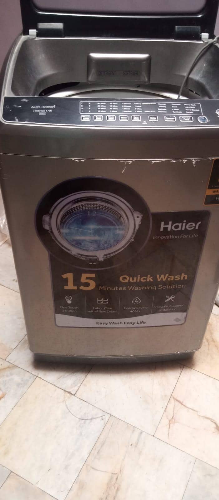 Haier fully automatic  machine 0
