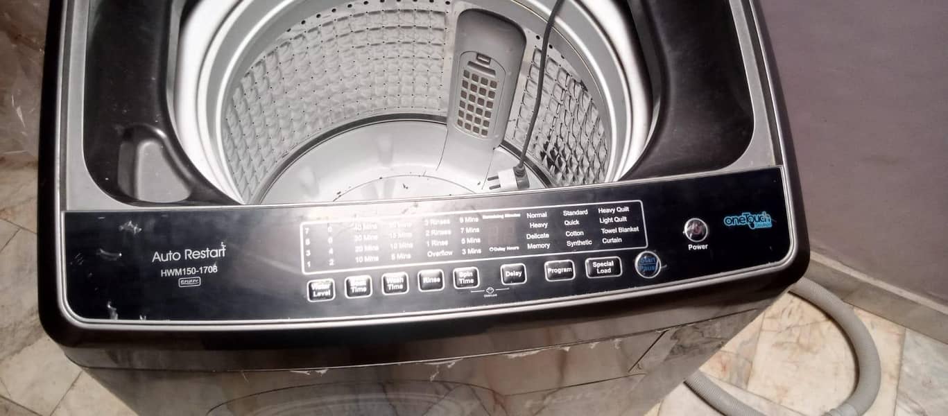 Haier fully automatic  machine 2