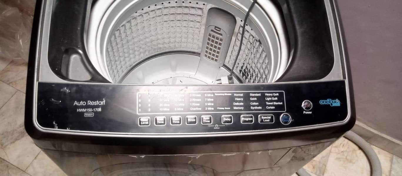 Haier fully automatic  machine 4