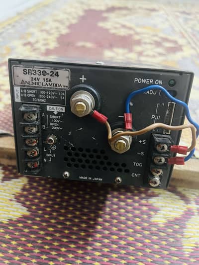 12/24 Volts Power Supply Japan Made