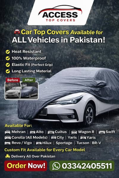 Car top cover's