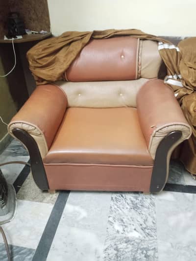 Original Wood Sofa