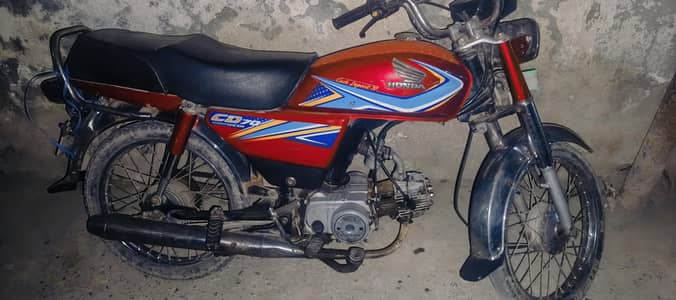 Honda CD 70 1st owner. exchange possible