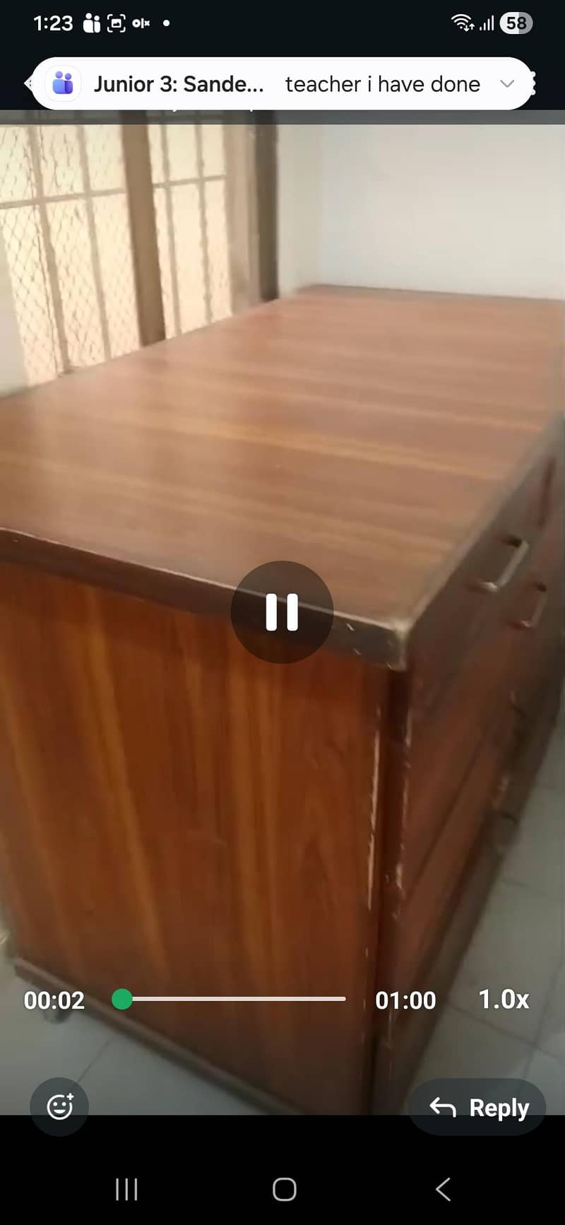 drawers table 4