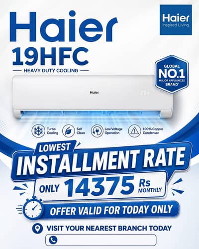 HAIR / PEL / GREE / ALL OTHER BRAND AVAILABLE NEW AC EASY INSTALMENT