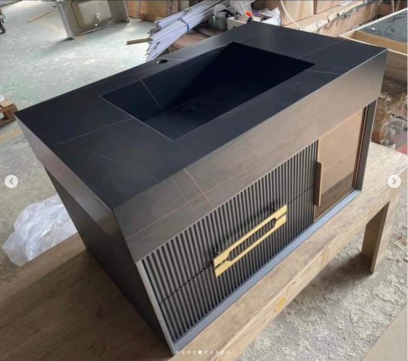 classy baths Tile vanity 15