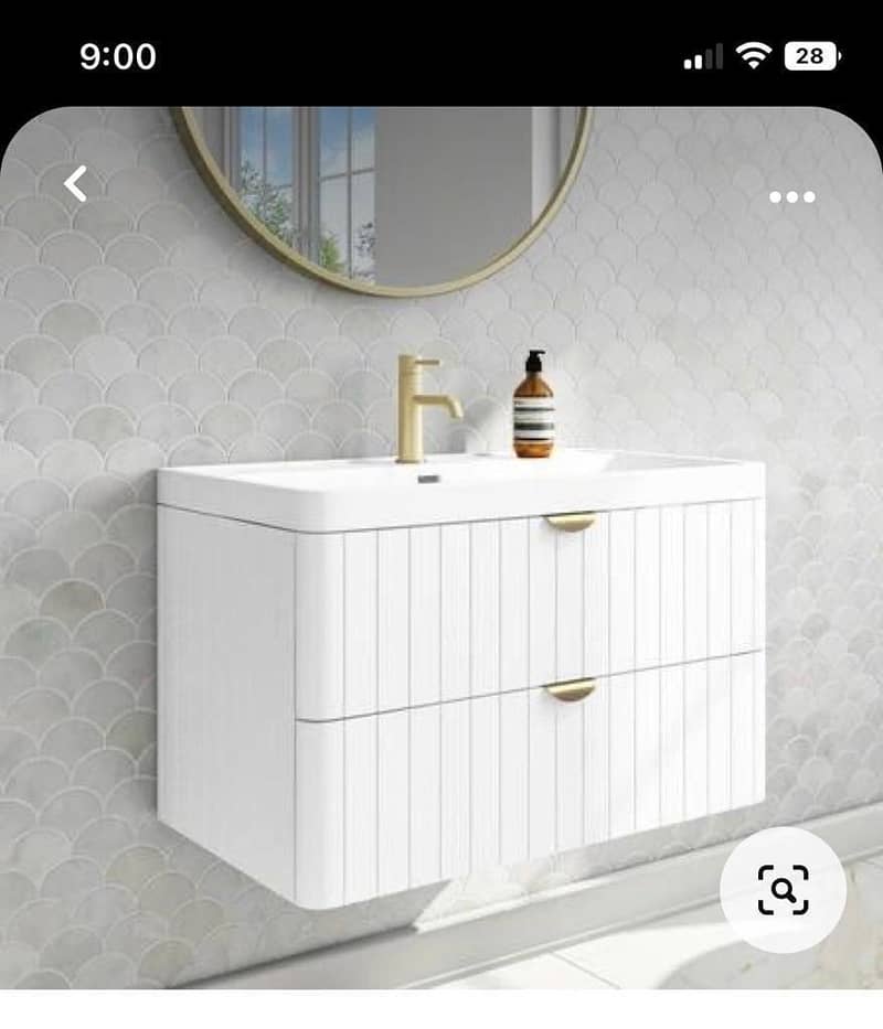 classy baths Tile vanity 17