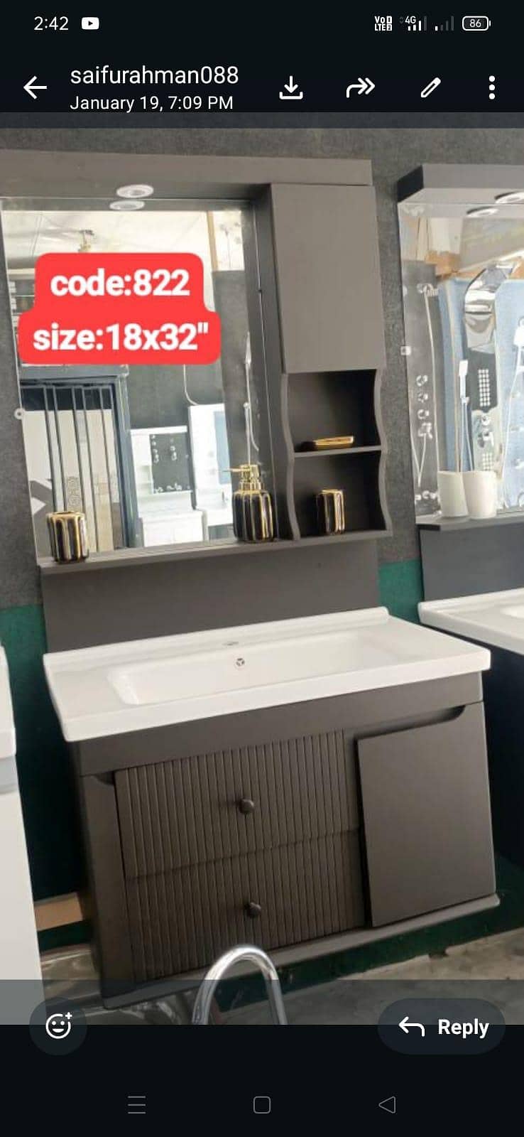 classy baths Tile vanity 18