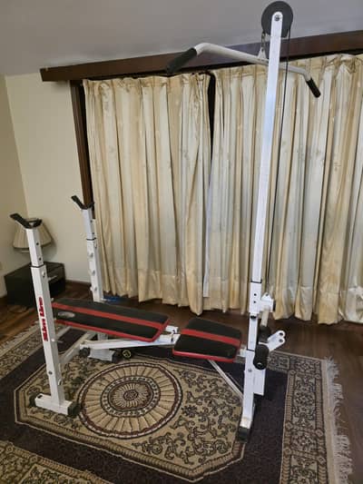 Slimline Bench + Lat Pulldown