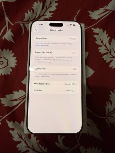 iPhone 16 Pro max 512gb Non Pta