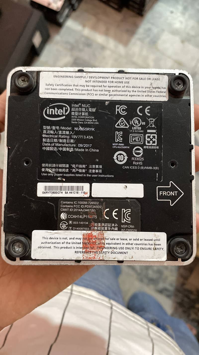 Intel NUC mini pc thin client i5 4th/5th generation 3