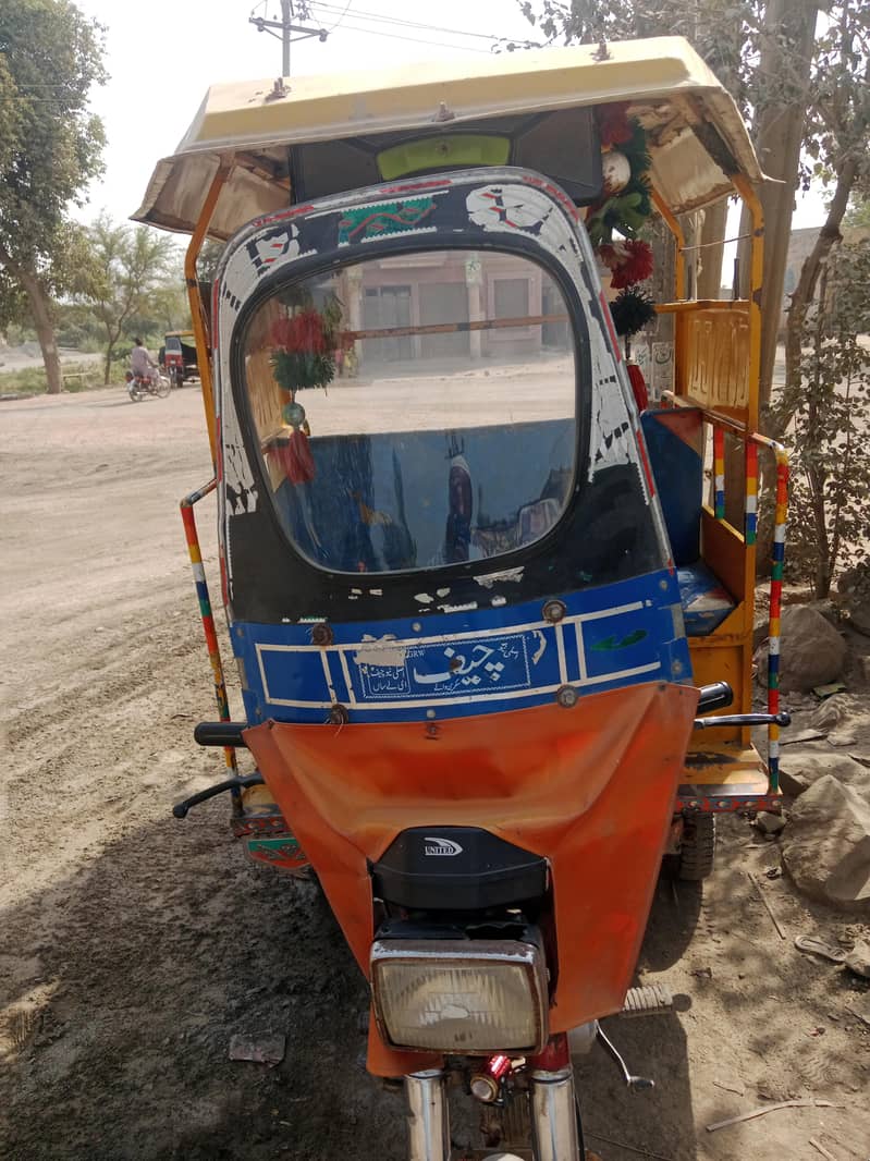 چنگ چی رکشہ برائے فروخت، اچھی کنڈیشن، فوری سیل” انجن اور ٹائر سب اوکے 0