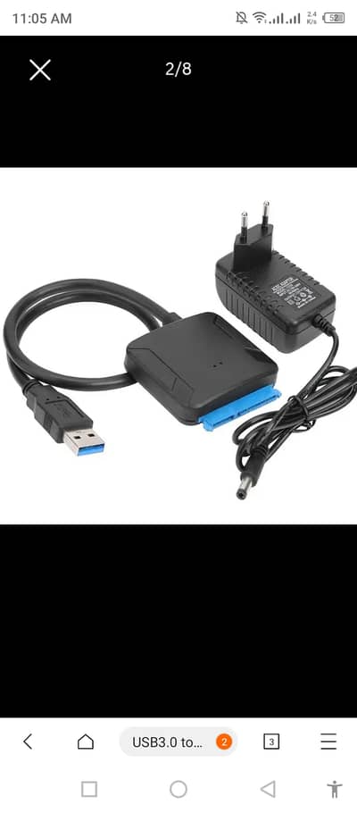 USB to SATA HDD Cable