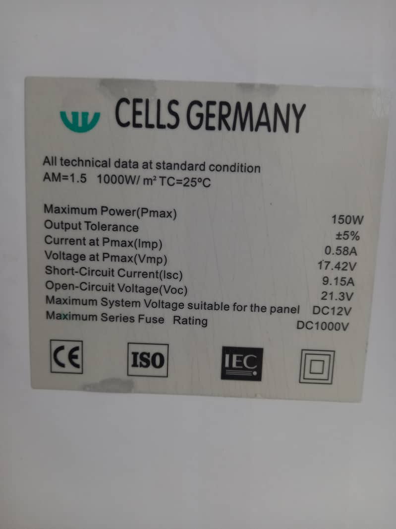 cell jermany 150w 0